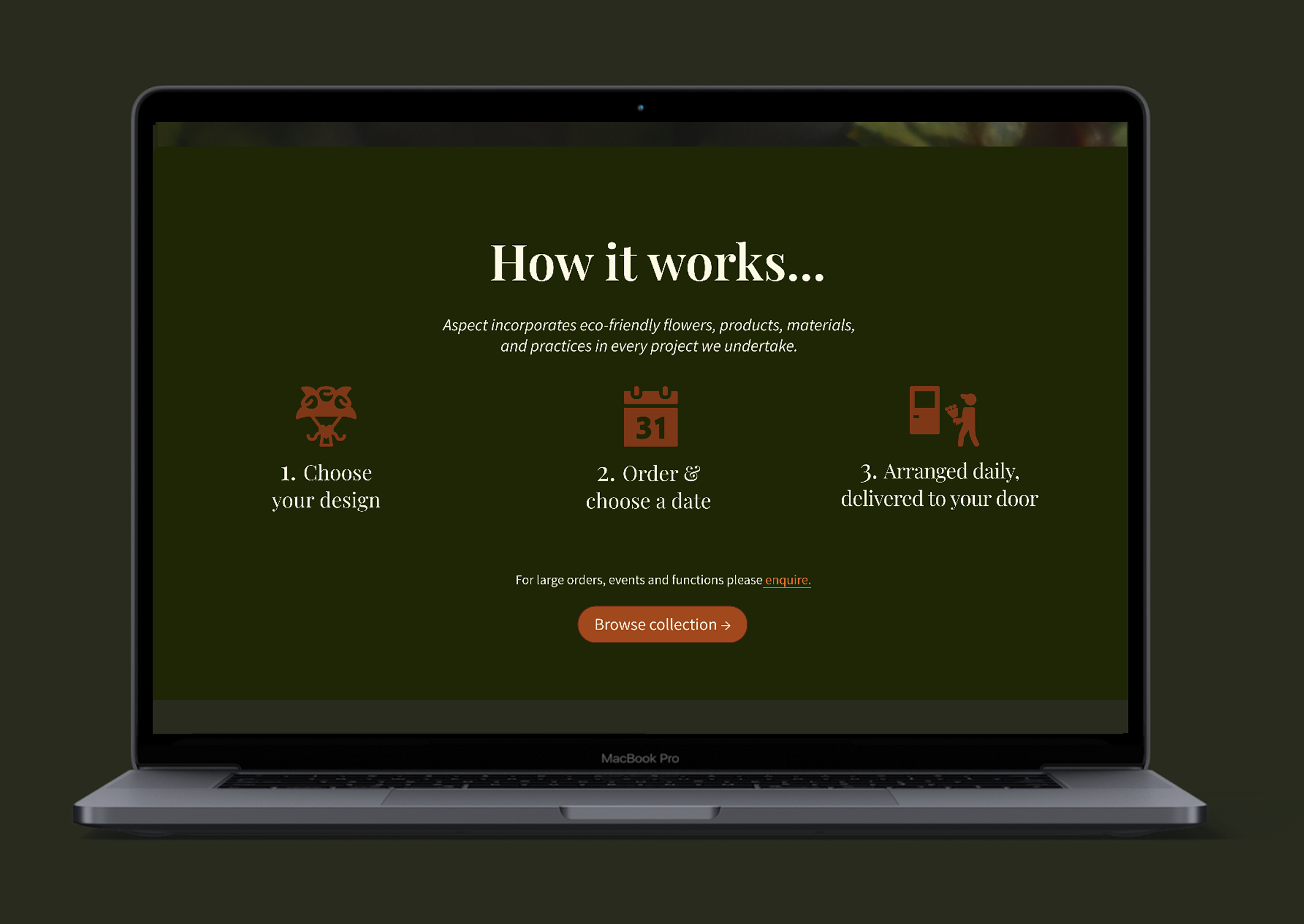 Apect Florist Website