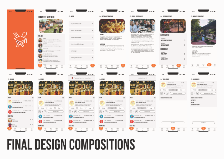 Tavern App Design Thumbnail